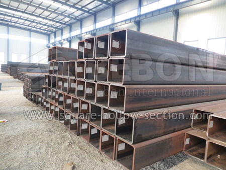 Hot dip A335P22 galvanized square steel pipe for greenhouse steel tube